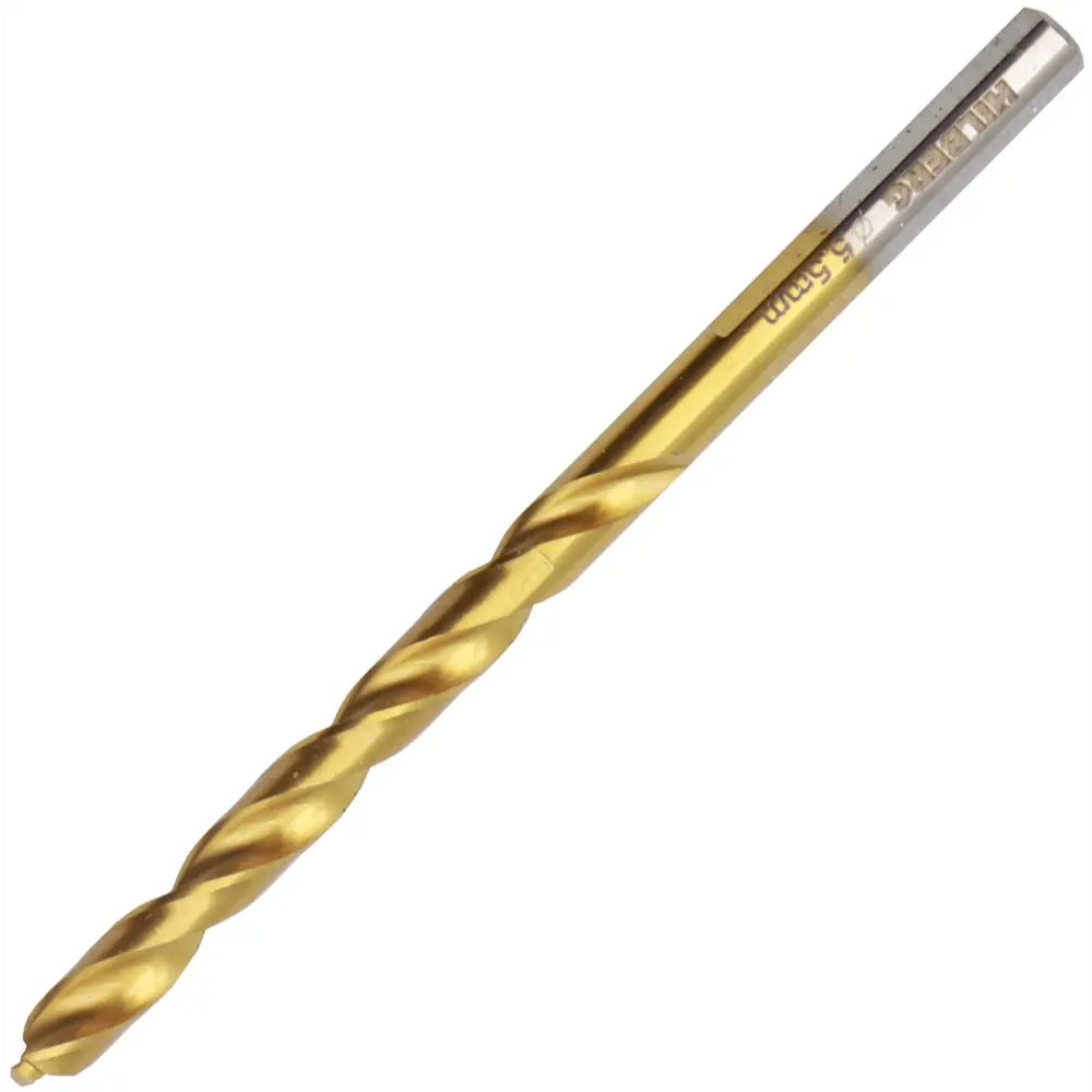 Сверло спиральное по металлу HSS-Co Hilberg CO055 5.5×93 мм 89387099 STLM-1565635