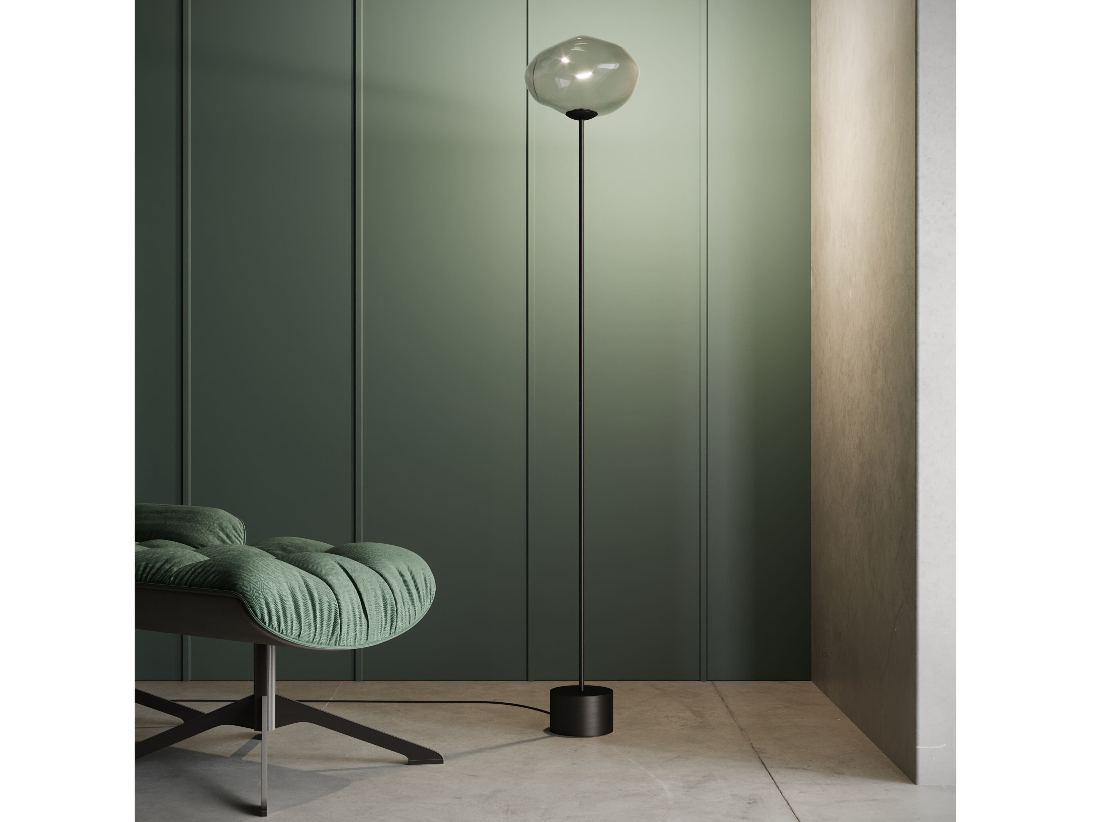 Напольная лампа из дутого стекла Cangini & Tucci Mark ARCH-00097654 - Вид №1