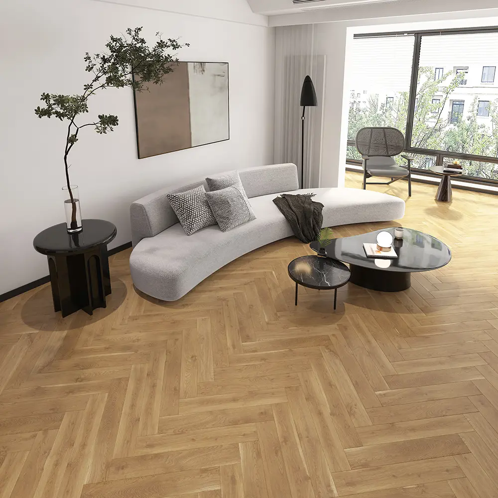 91544398 Ламинат Lamiwood Chester Дуб Плимут 34 класс толщина 12 мм с фаской 1.47 м², цена за упаковку STLM-0892305