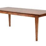 0046-16 Загородный стол с закругленными коническими ножками ijlbrown  - Вид №5