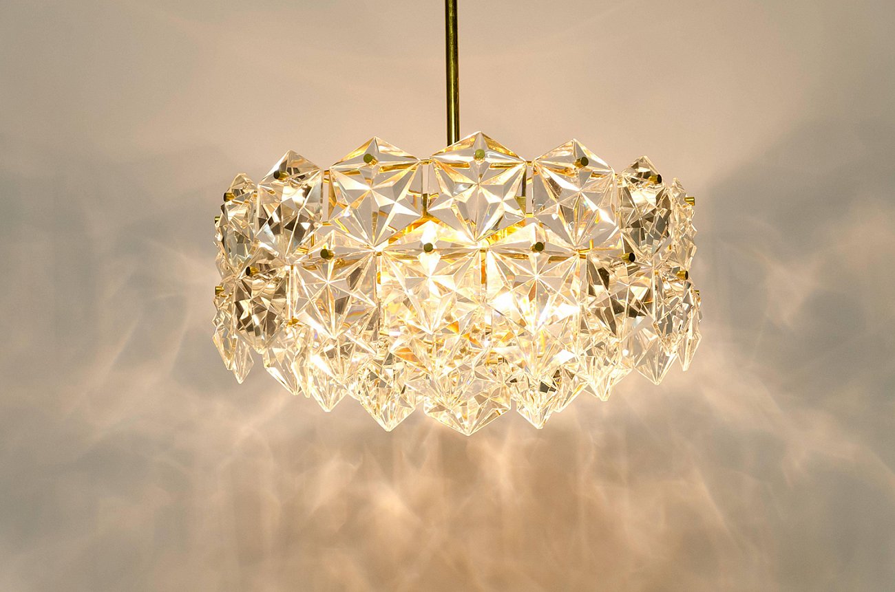 Подвесной светильник Hermitage L9 от Delight Collection B008 L9 DELIGHT ДИЗАЙНЕРСКИЕ 243925 Прозрачный;золото  - Вид №3