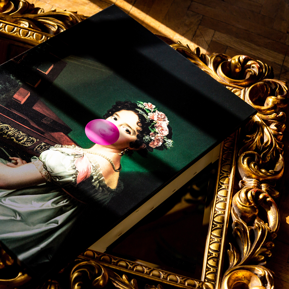 30101915 Арт-портрет «Мануэла» (холст, галерейная натяжка) Object Desire  - Вид №1