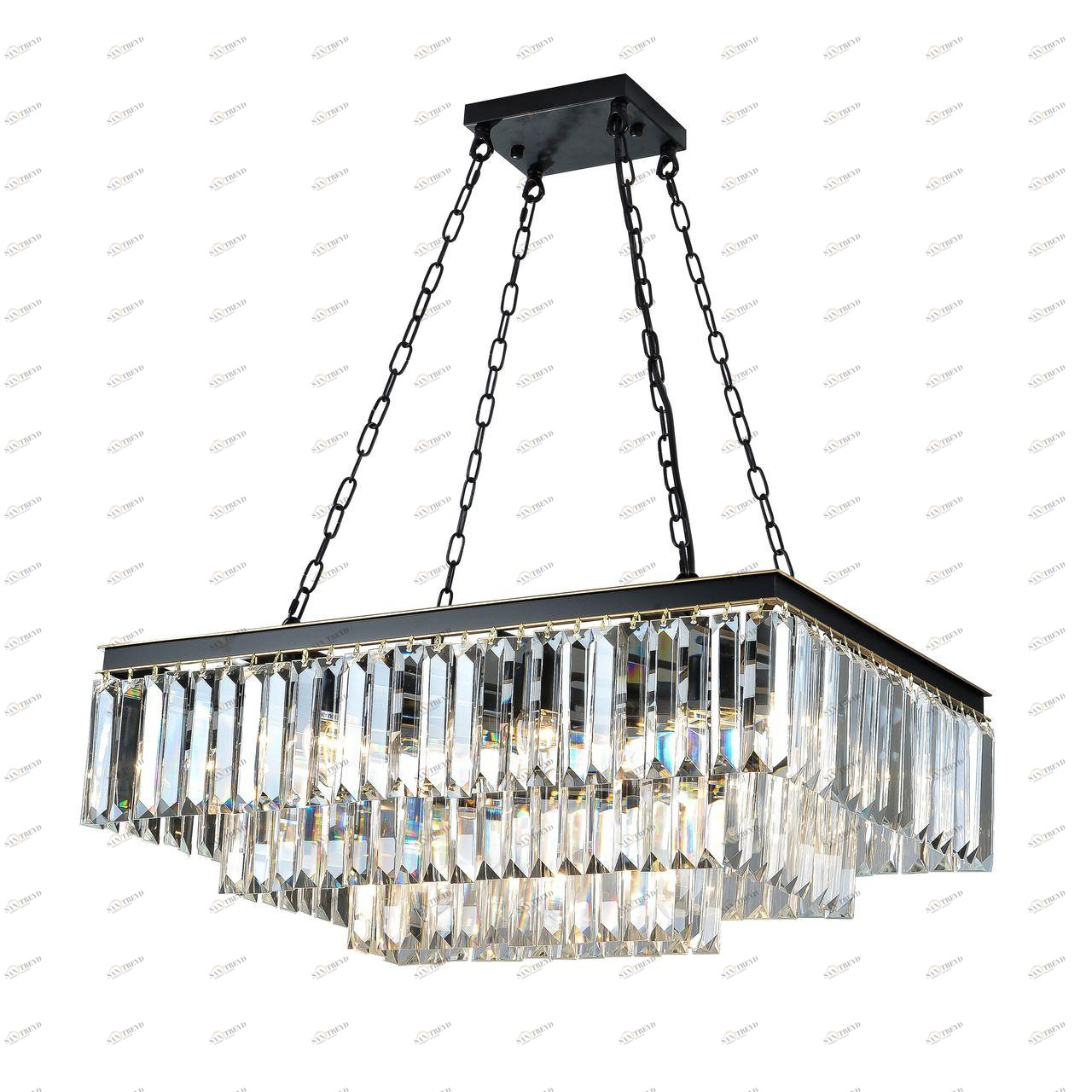 Подвесная люстра Divinare Nova 3001/01 SP-15 DIVINARE ДИЗАЙНЕРСКИЕ, NOVA 109214 Черный 