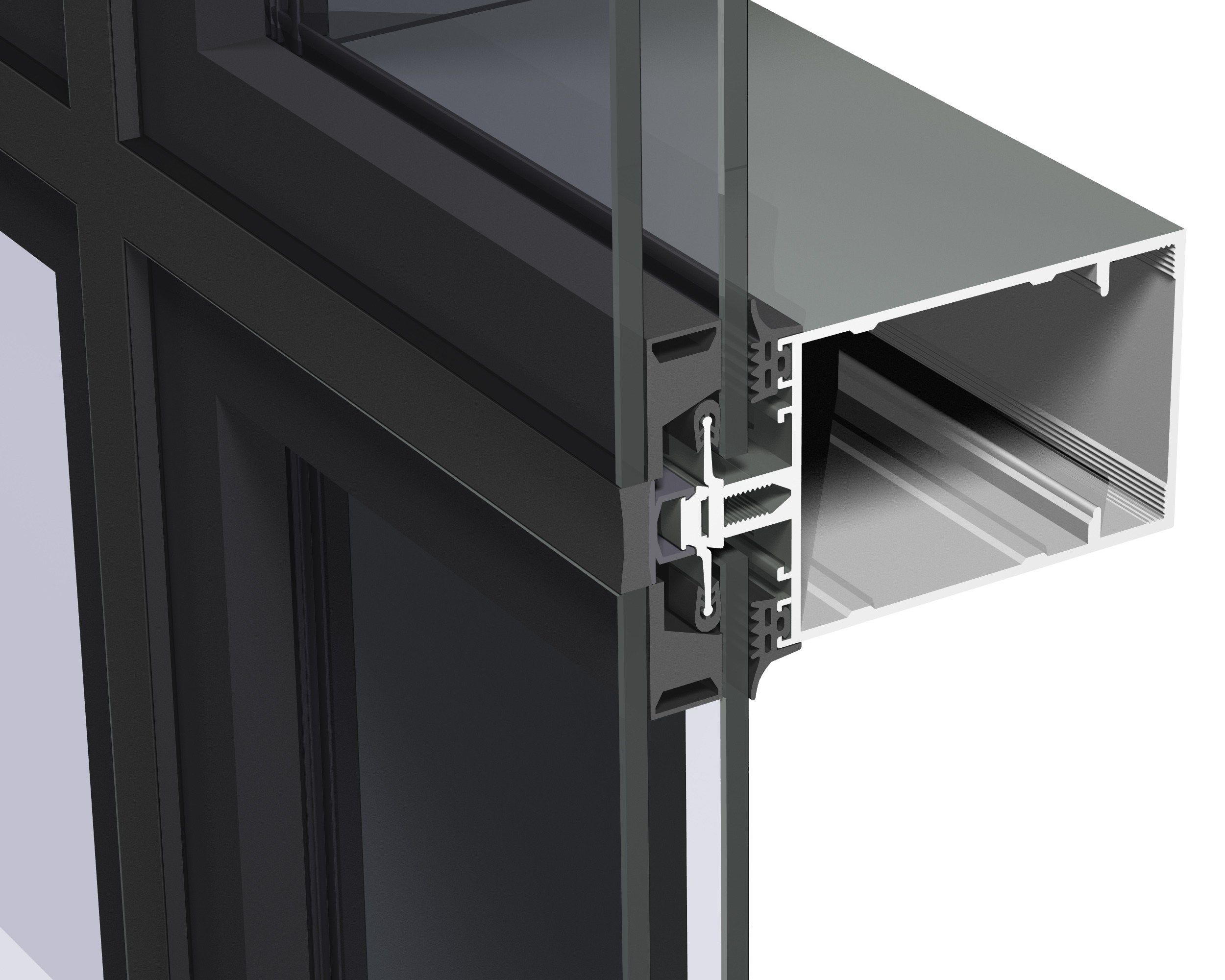 Алюминиевая система навесной стены Reynaers Aluminium ConceptWall ARCH-00119220 - Вид №14