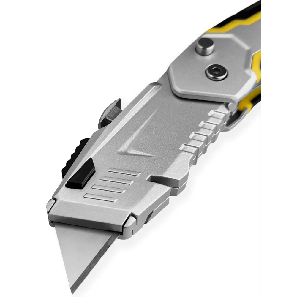 Нож строительный Vertextools 0044-18-29 металлический корпус трапециевидное лезвие 218 мм 89398946 STLM-2163595  - Вид №3