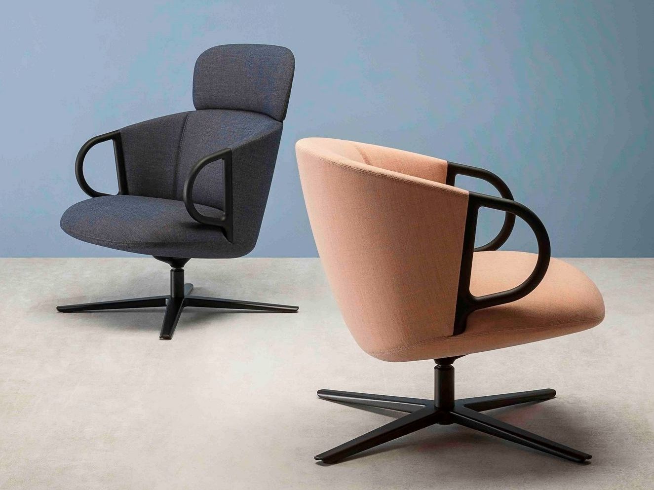 4-спицевое тканевое кресло с подлокотниками GABER Cucaracha ARCH-00016735 - Вид №6