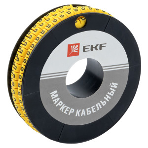 91261056 Маркер кабельный PROxima 4 мм2"B" 500 шт. ЕС-2 STLM-0525904 EKF