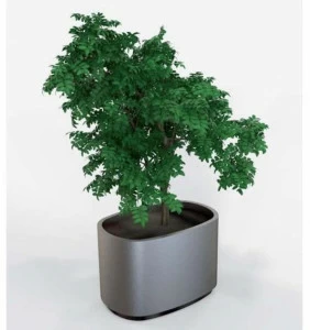 Manufatti Viscio Кашпо для общественных мест из оцинкованной стали Eolo