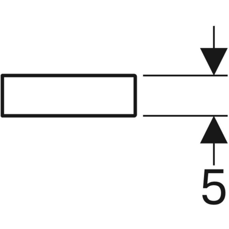 840960000 Настенная полка Geberit iCon Geberit  - Вид №20