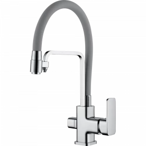 GZ 12026H Смеситель для кухни с подключением к фильтру с питьевой водой Ganzer Хром