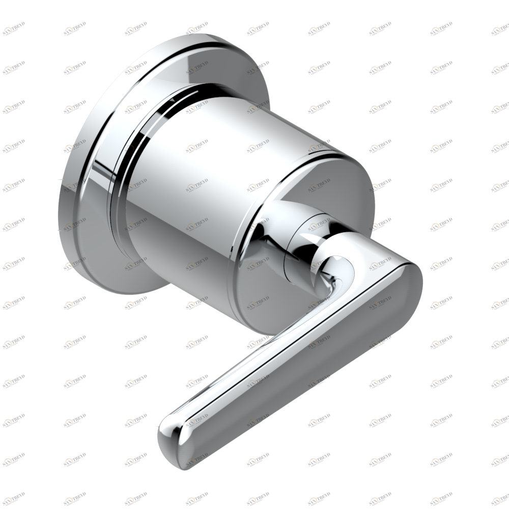 G9B-30B Маховик для встраиваемого в стену вентиля Thg-paris System métal lisse с рукоятками Хром G9B 30B  A02 CAT.A