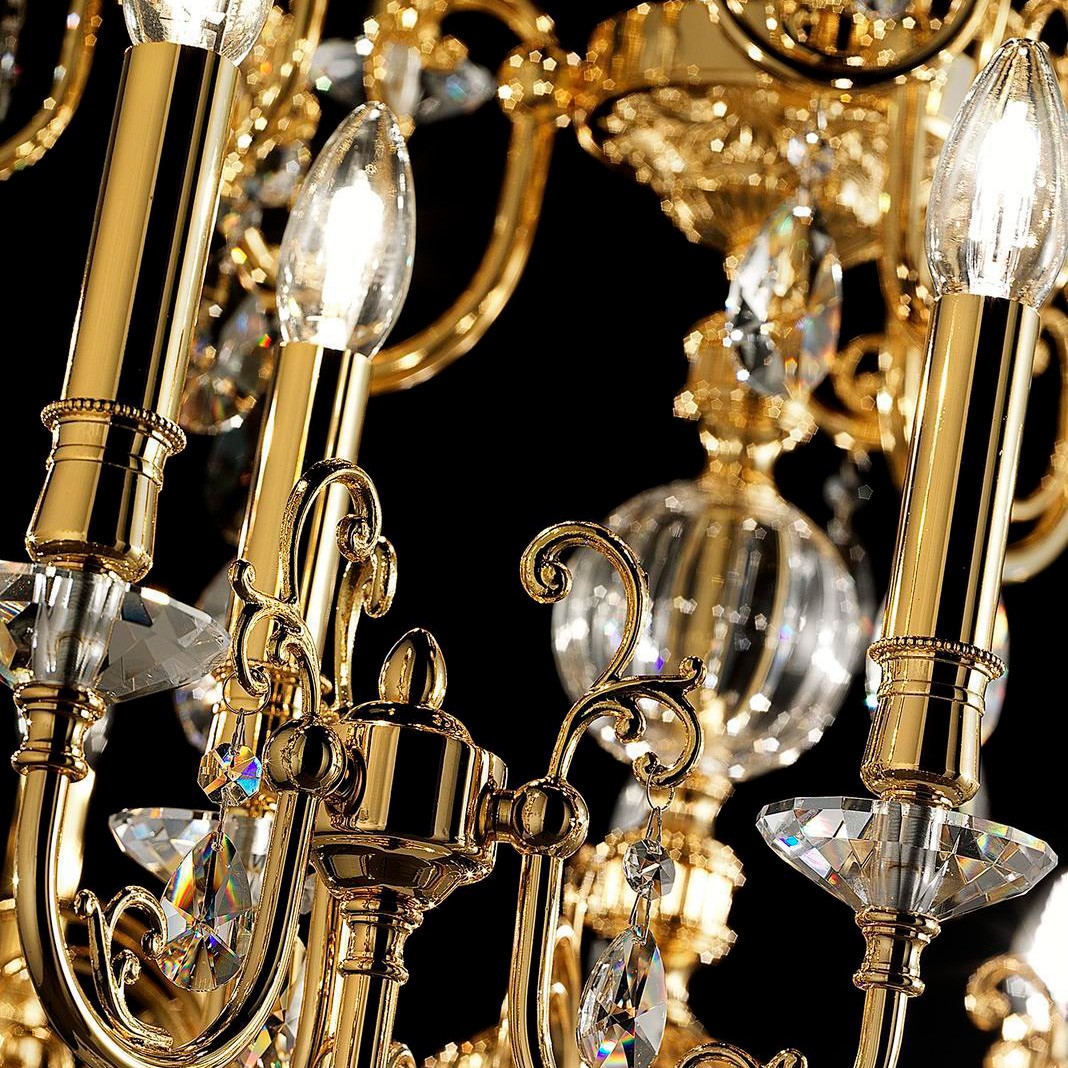 Masiero ZAIRA27 G03 cut crystal люстра подвесная 121260 - Вид №1