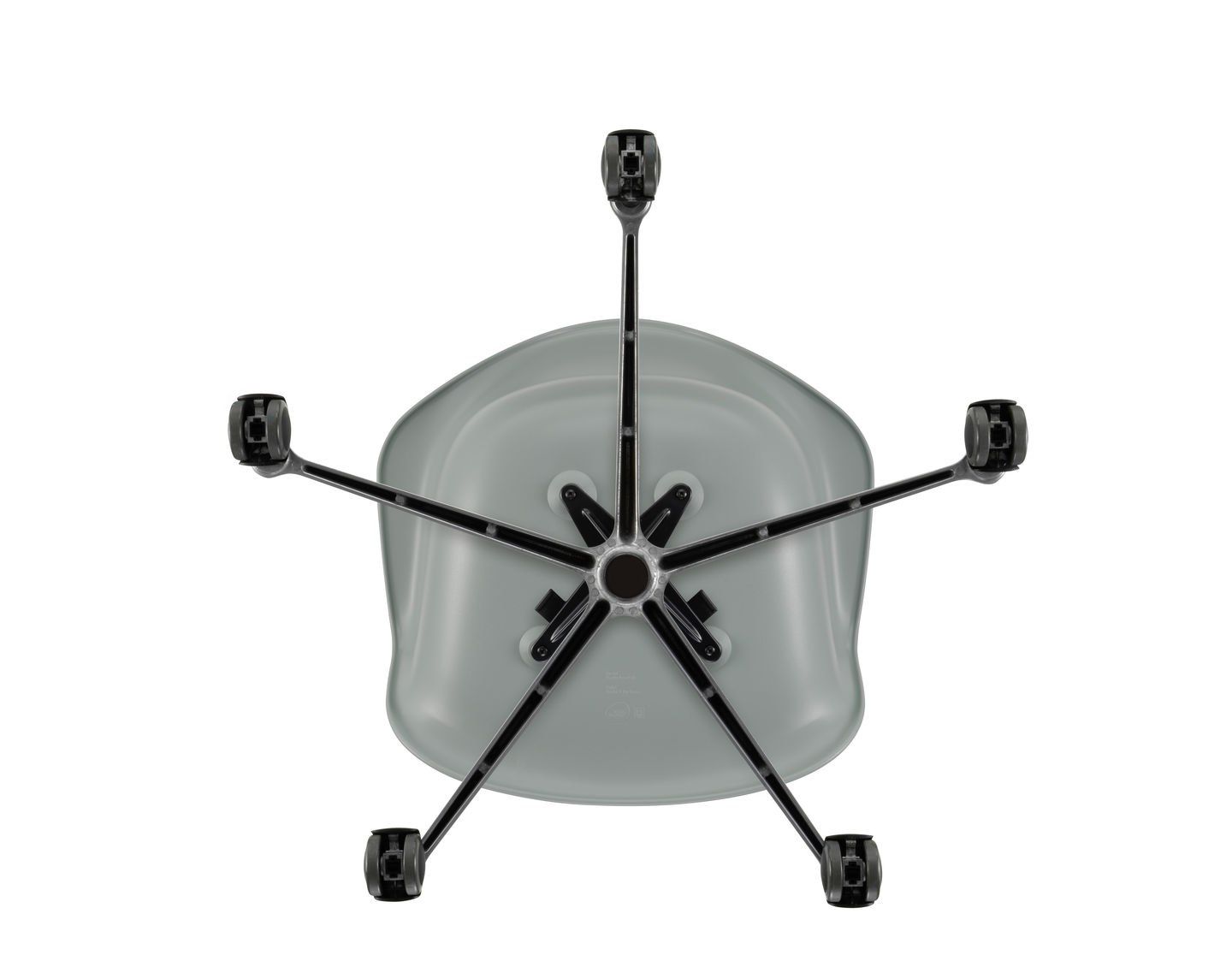 Вращающееся офисное кресло из полипропилена с подлокотниками VITRA Eames Plastic Chair ARCH-00021041 - Вид №12