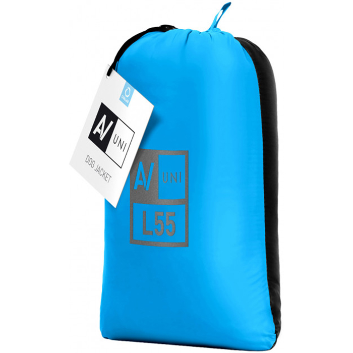 ПР0053762 Куртка для собак UNI двусторонняя размер S 33, голубо-черная AiryVest  - Вид №1