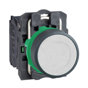XB5AACUST01 КНОПКА 22ММ БЕЛАЯ С ВОЗВР XB5AA21, CUST Schneider Electric Harmony XB5