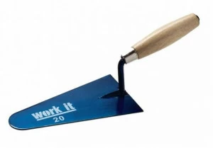 Ausonia Мастерок с узким круглым наконечником Cazzuole manico legno