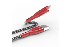 16722121 Кабель Lightning красный CB-716-U8/1.0/-R WIIIX