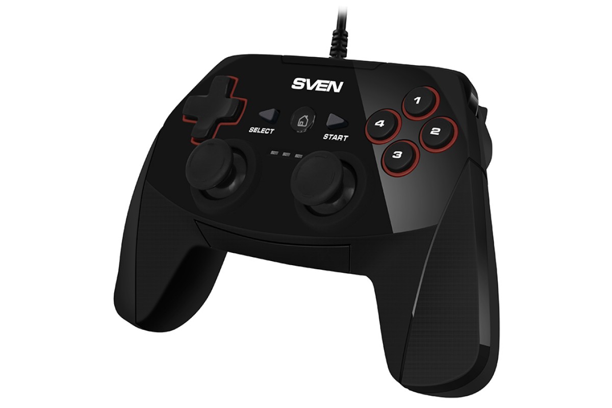 SV-015954 Геймпад gc-250 (11 кл. 2 мини-джойстика, d-pad, pc/xinput/ps3/android) Sven Santreyd  - Вид №1
