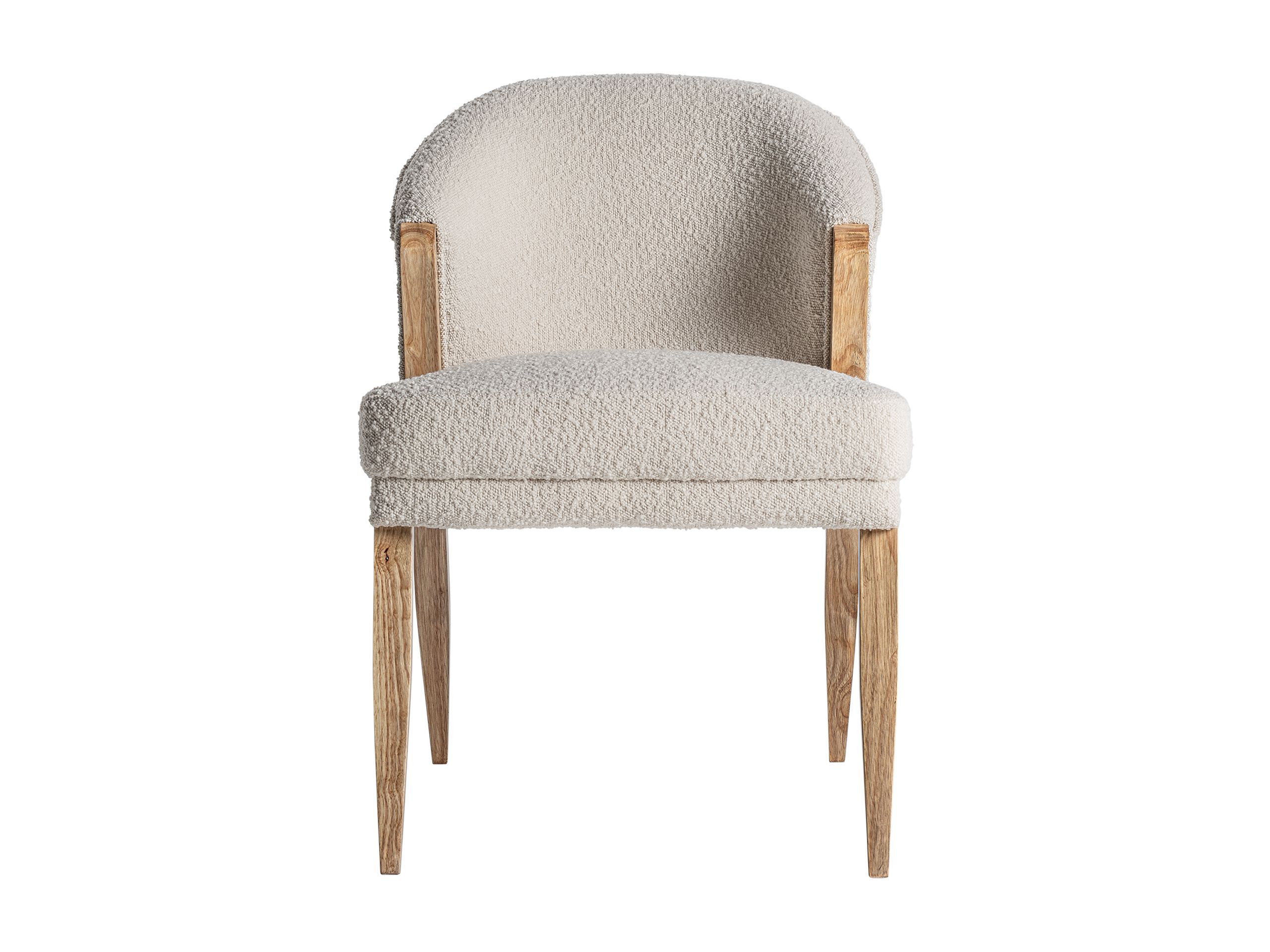 Мягкий стул из сосны Vical Home Prati Bouclé ARCH-00020724 - Вид №1