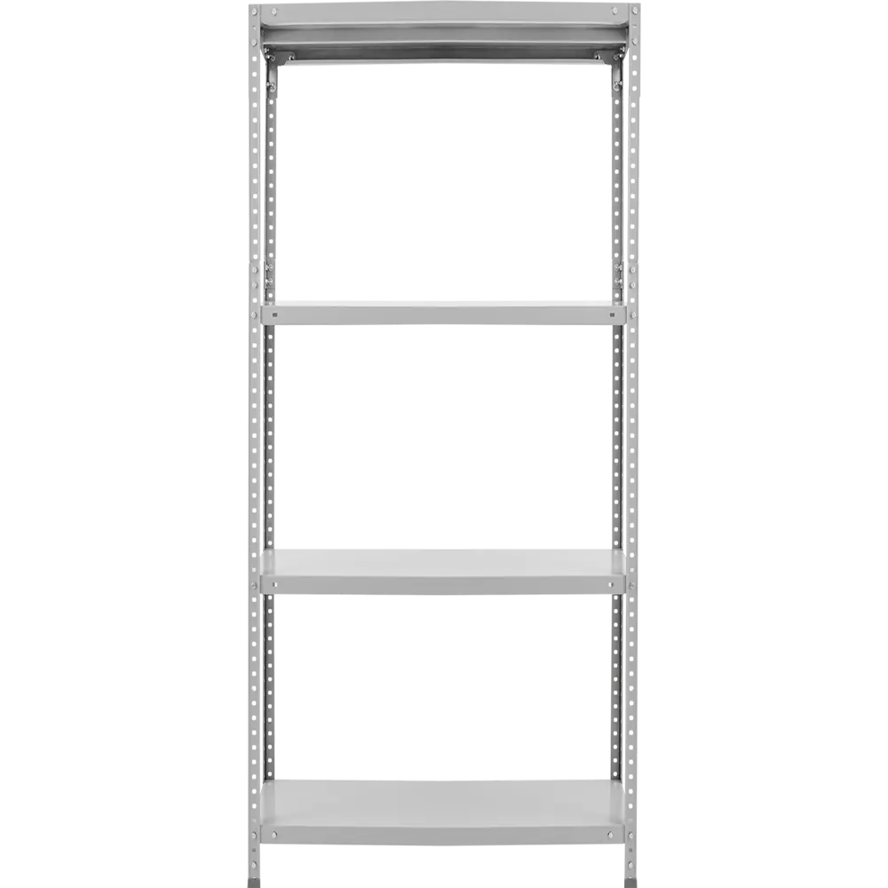 Металлический стеллаж ПРАКТИК 4 полки 180x80x50 см для гаража и погреба 82260137 STLM-0023460 - Вид №2