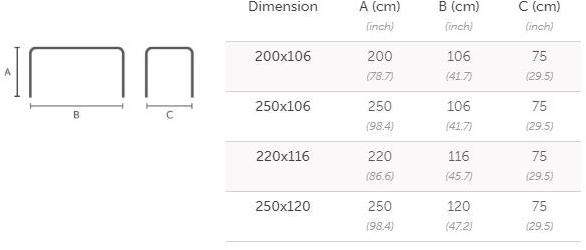 Midj Стеклянный керамический обеденный стол sun-id-1445983 - Вид №1