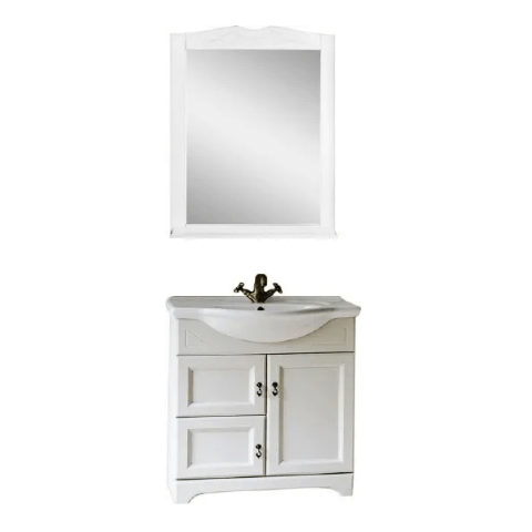 O-mebel Зеркало Классик 75 белое Салатовый ORANGE sun-id-1516988 - Вид №1