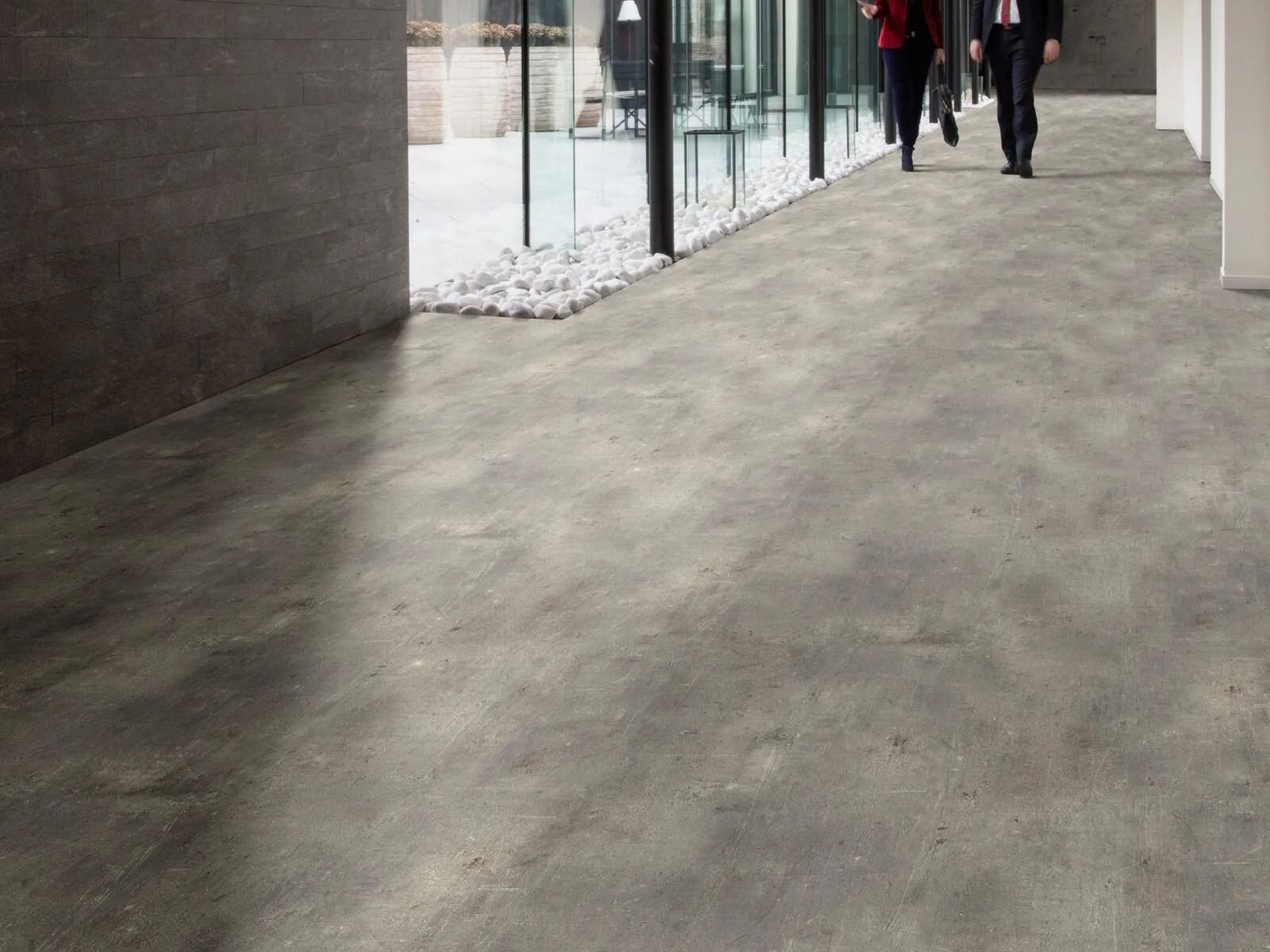 Противоскользящий виниловый пол с металлическим эффектом BEAUFLOR Novo ARCH-00138666