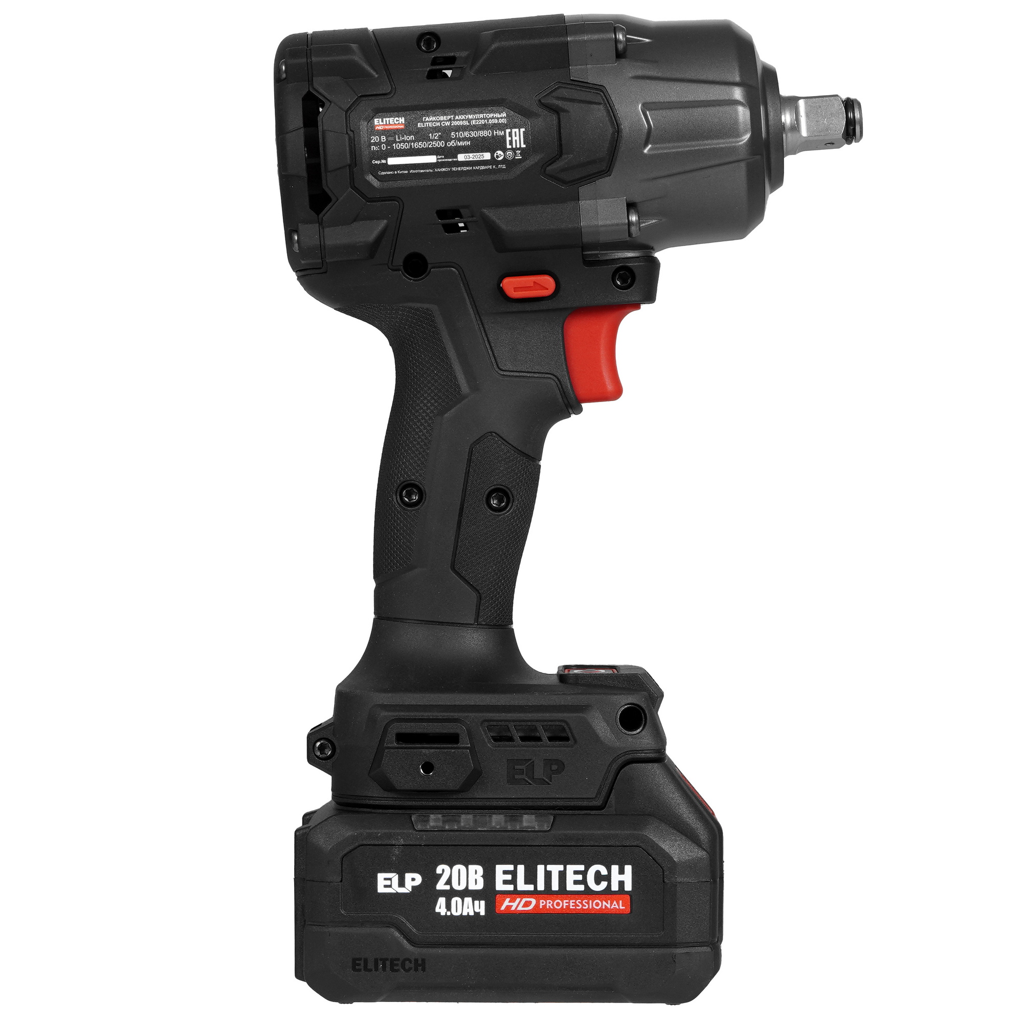 Гайковерт Elitech HD CW 2009SL 9130078 STDN-0047592 - Вид №2