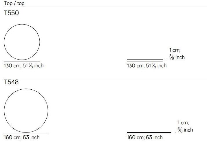 AMURA Круглый журнальный столик из дерева и стекла Twister sun-id-1394443 - Вид №6