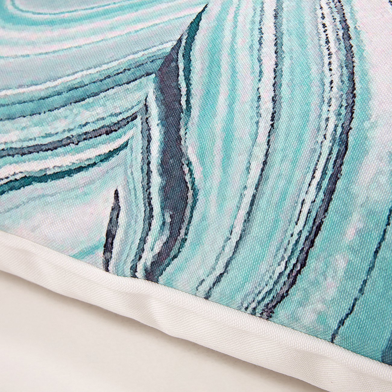 Чехол на подушку Jaylene 45x45 синий от La Forma LA FORMA АБСТРАКТНЫЕ 299176 Синий  - Вид №3