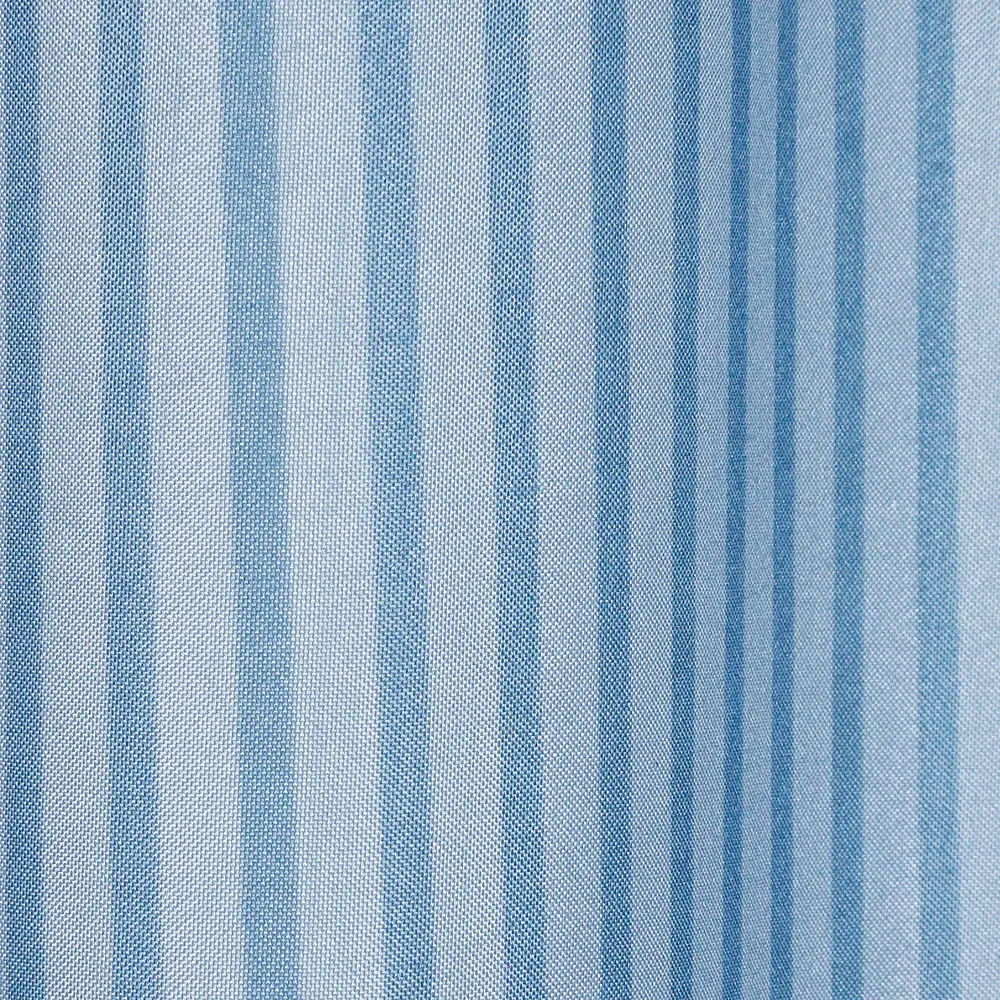 Штора для ванной Swensa Rapla 240x200 см полиэстер цвет голубой SWC-90 STLM-2054995 - Вид №2