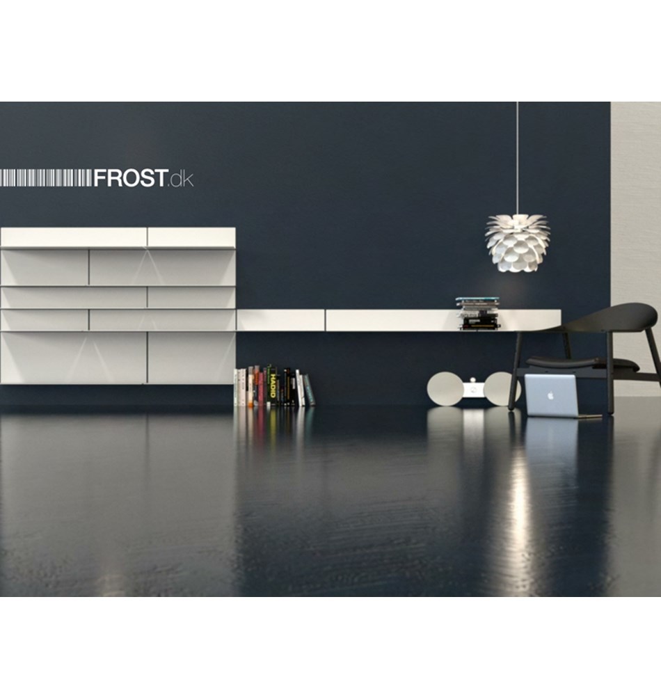 FROST Полка 4030 35x15x100cm » белая Алюминий Белый U4030-W  - Вид №2