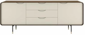 Tonin Casa Буфет из лакированного ореха с ящиками Opera T8646