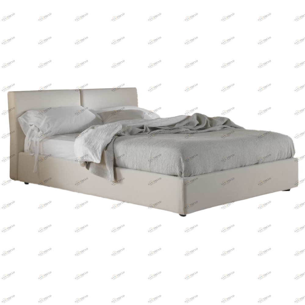 Кровать двуспальная 180х200 белая Dante DORELAN ДИЗАЙНЕРСКИЕ 052386 Молочный 