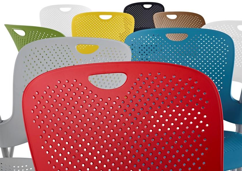 Herman Miller Штабелируемый стул nylon® с подлокотниками Caper sun-id-1376593 - Вид №5