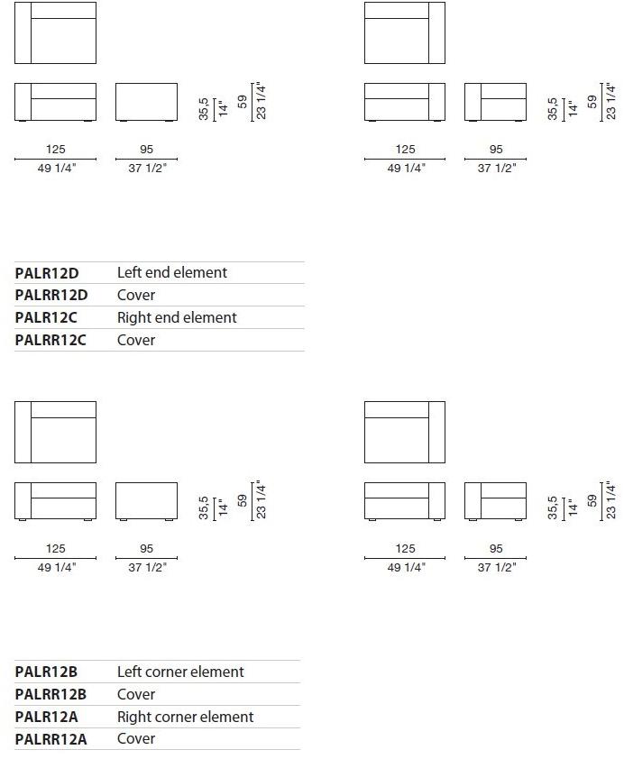 Cappellini Съемный диван Panda sun-id-1415895 - Вид №6
