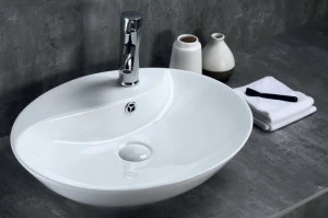BB1370 Накладная раковина на столешницу  овальная BELBAGNO