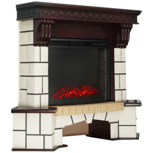 9937255 Каминокомплект RealFlame Stone Corner new 25/25.5 + Evrika 25.5 LED