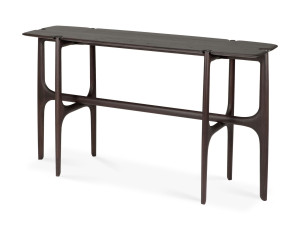 Прямоугольная консоль из тикового дерева