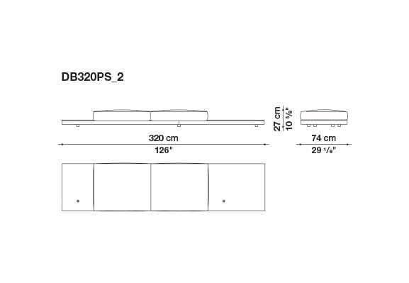 Кожаный диван B&B Italia док ARCH-00106863 - Вид №94