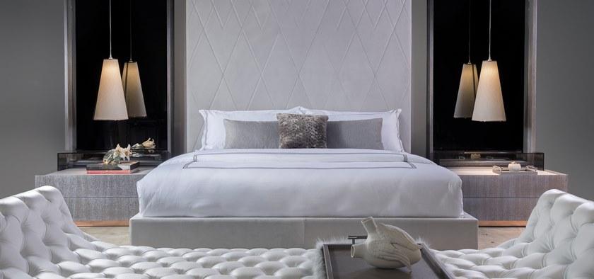 MORADA Кожаная кровать King size с высоким изголовьем Heaven Heaven bedos - Вид №2