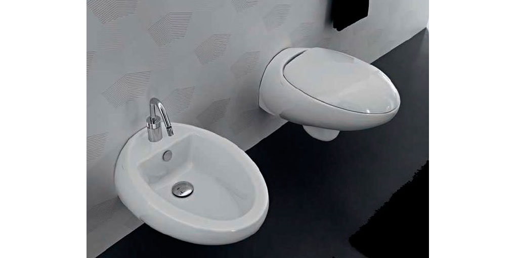 TAW10 Подвесной унитаз настенный Белый Ceramica Hidra TAO Италия - Вид №3