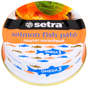 Паштет лососевый Setra 80 г