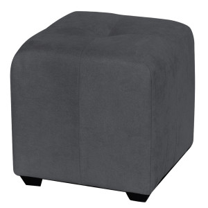 90340578 Пуф Николь Графит Велюр 40x40 см STLM-0191426 DREAMBAG
