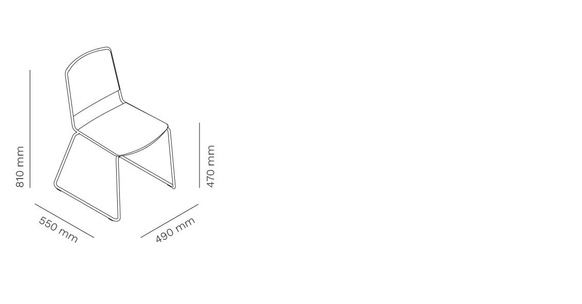 Сани стул Mara Vea ARCH-00096521 - Вид №3