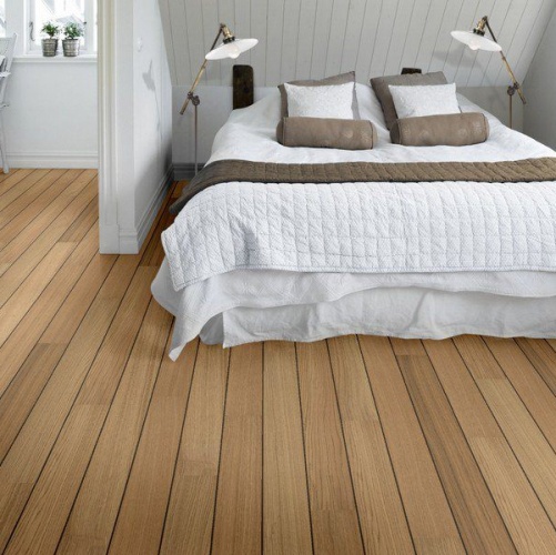 Паркетная доска Golvabia Lightwood Plank Шипдек Дуб Натур (Гладкая) 1190х143 мм 1700200009 - Вид №11