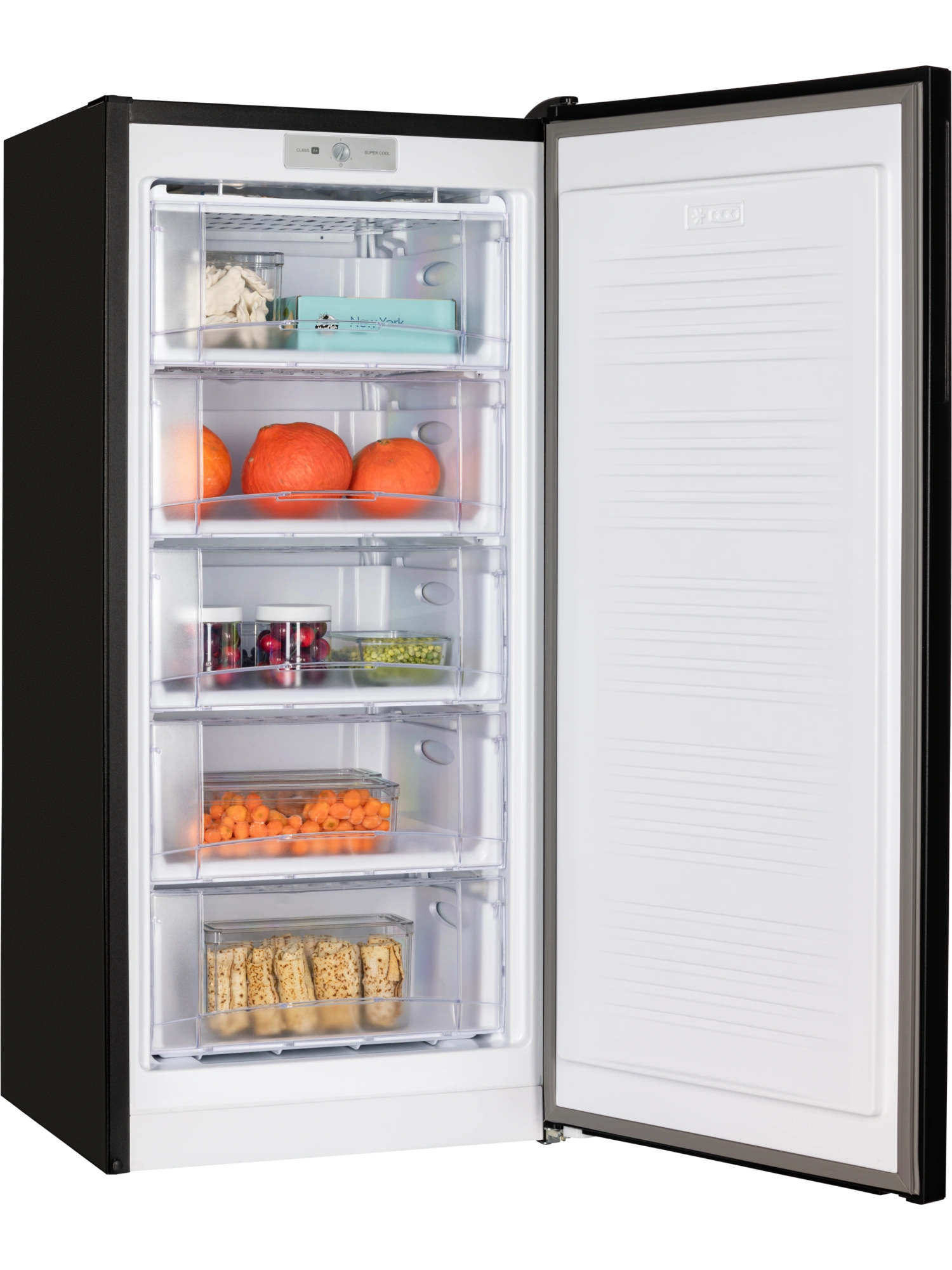 9267824 Морозильный шкаф  NORDFROST DF 263 BAP черный STDN-0017131 - Вид №1