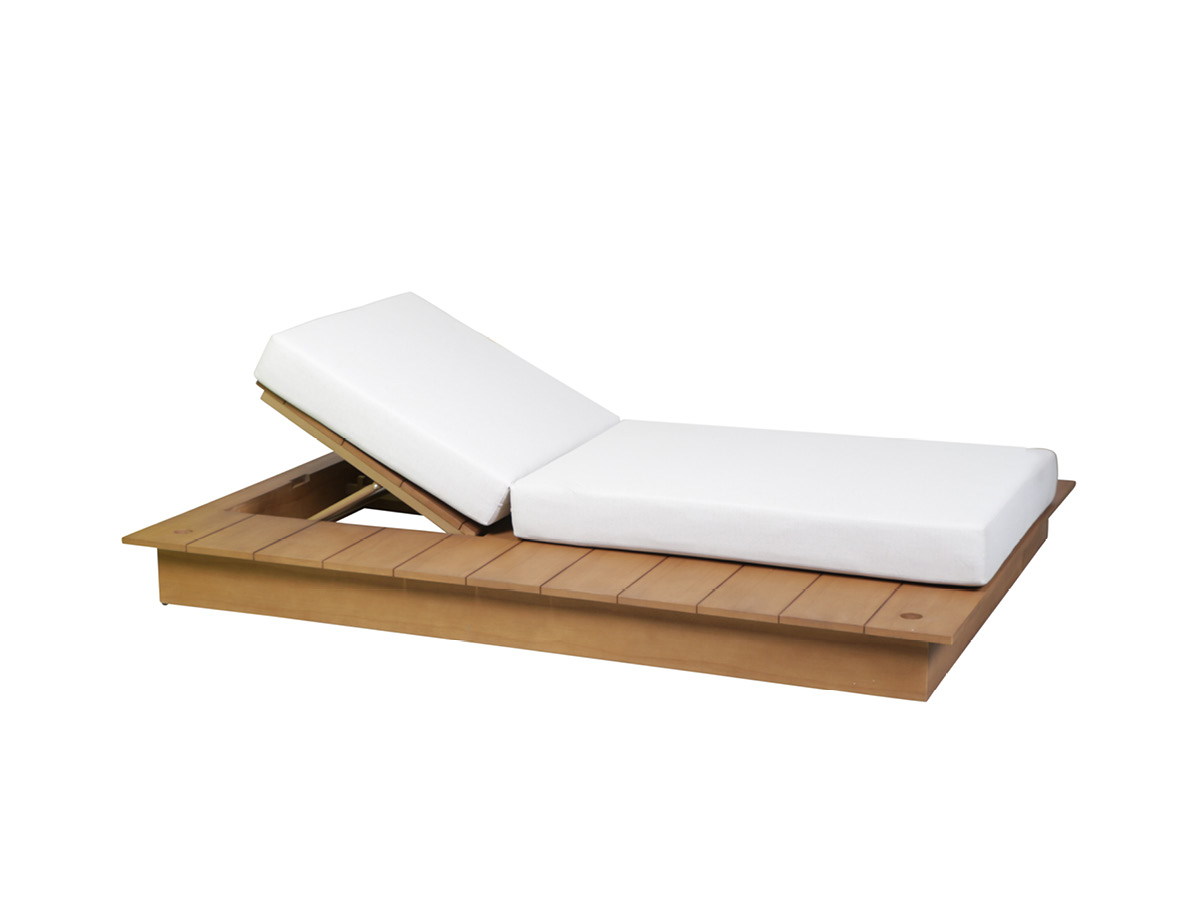 72.00.0718 Односпальная кровать La Villa кушетка левый борнео, включая обивку Mbm 