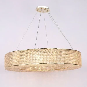 Подвесная люстра Newport 10199+6/C gold М0062169 NEWPORT ДИЗАЙНЕРСКИЕ 00-3888430 Золото;прозрачный