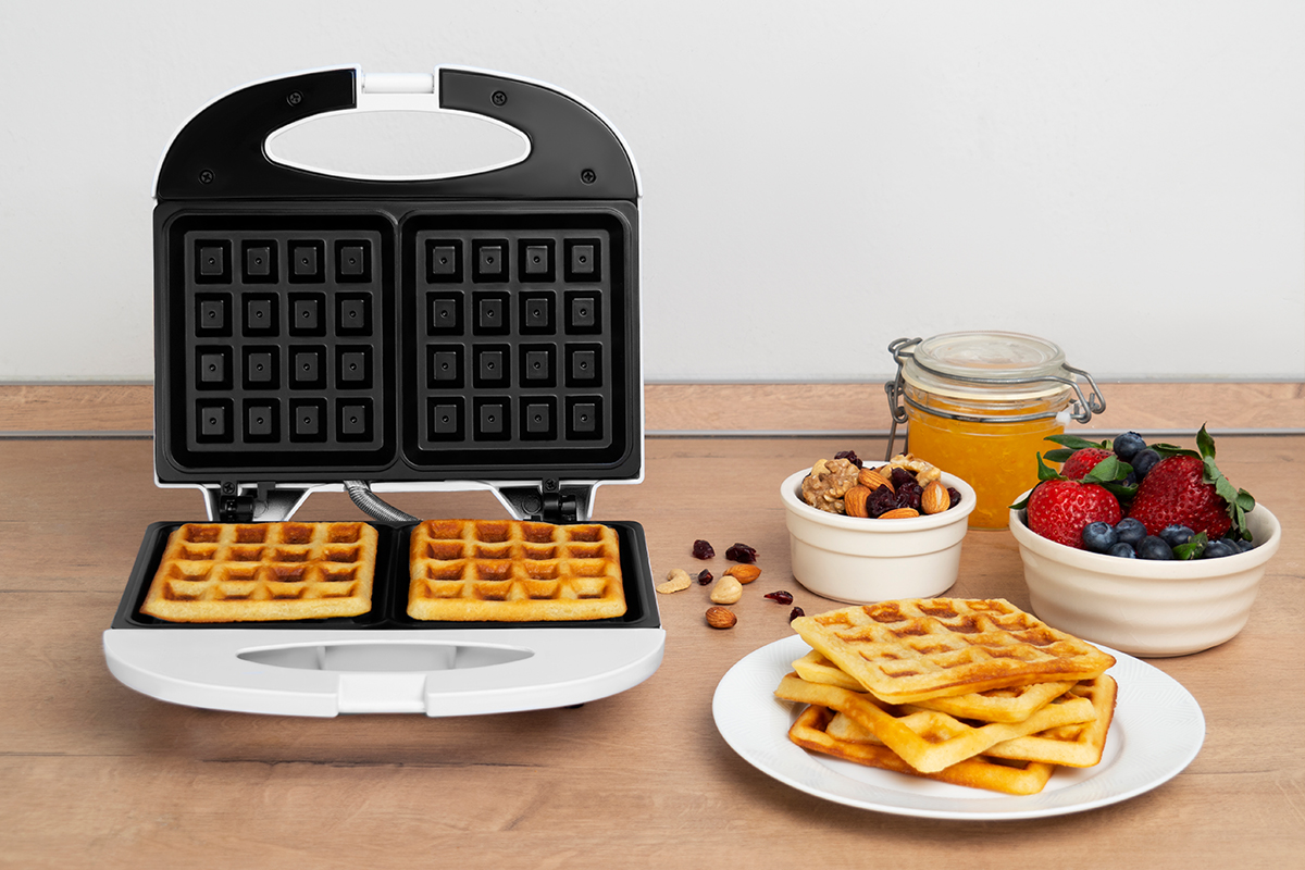 1157184 Вафельница Olto WA-1017 белый STDN-0144664 - Вид №7